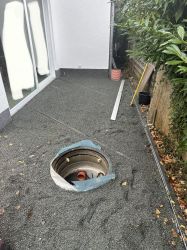 Steinterrasse in Holz Optik3